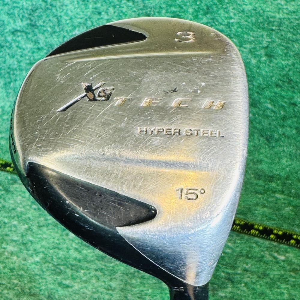 Vintage Golden Bear 3 Fairway Wood Mens RH XSTECH K-12 Graphite 15° Black China